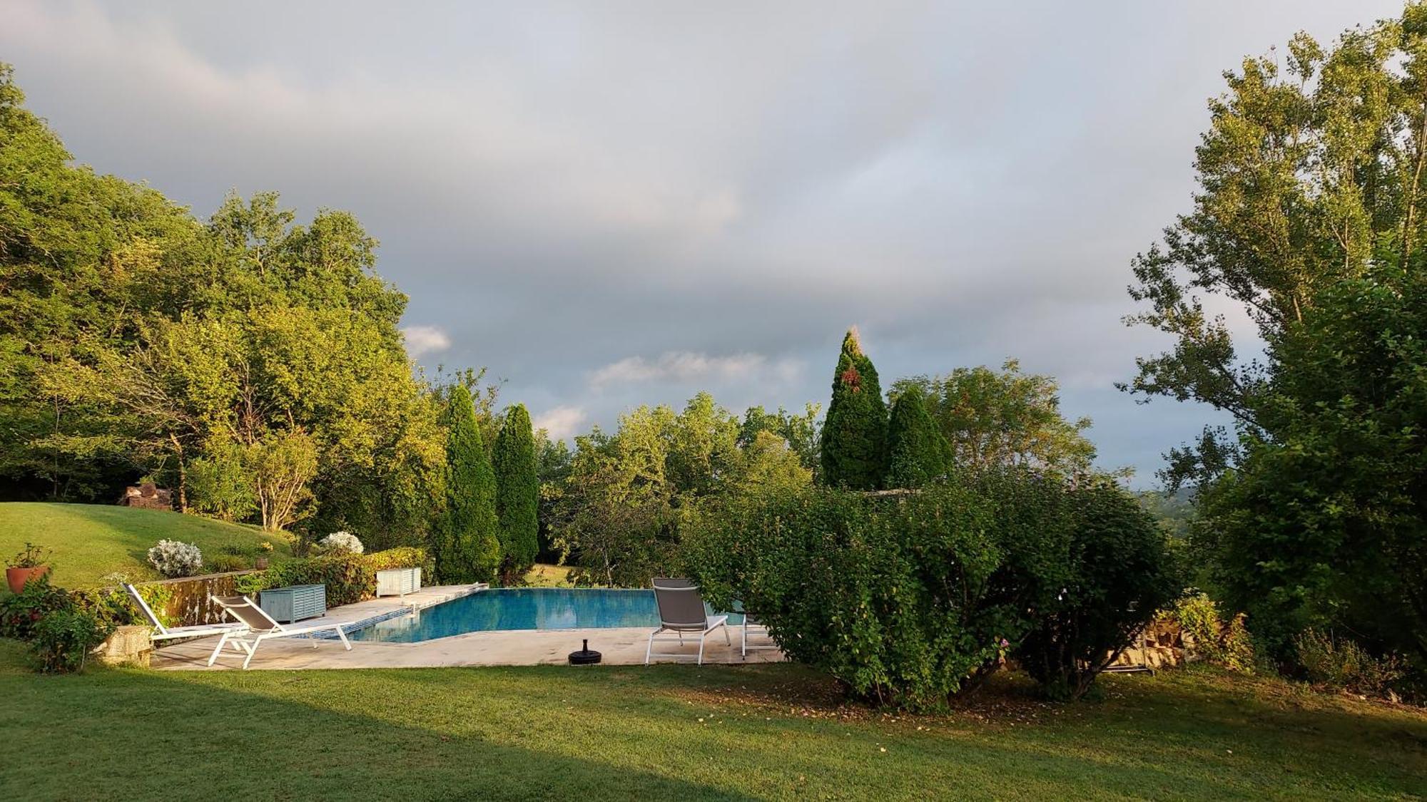 מלון Courbiac Manoir Le Moulinal47 - Vue Panoramique מראה חיצוני תמונה
