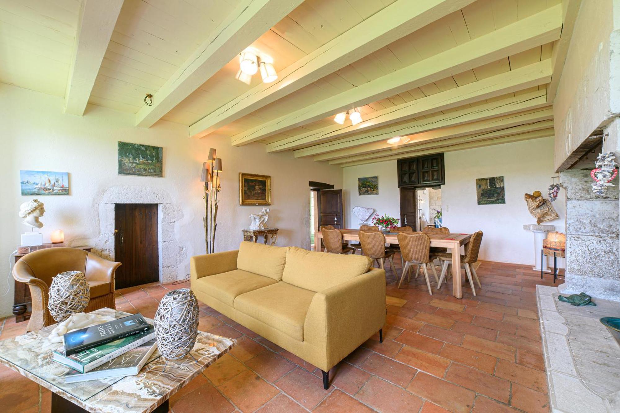 מלון Courbiac Manoir Le Moulinal47 - Vue Panoramique מראה חיצוני תמונה