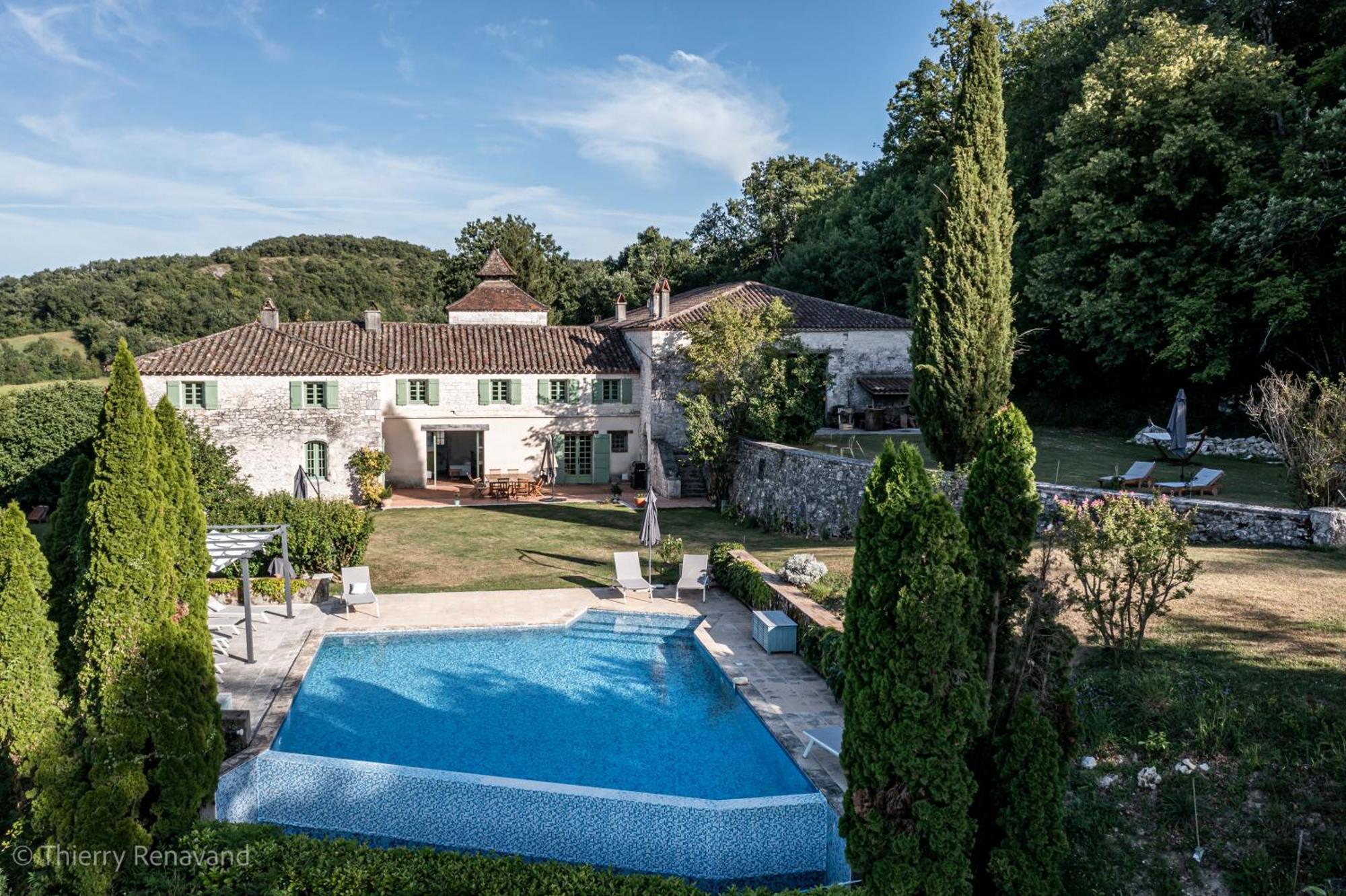 מלון Courbiac Manoir Le Moulinal47 - Vue Panoramique מראה חיצוני תמונה
